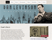 Tablet Screenshot of danlevinson.com